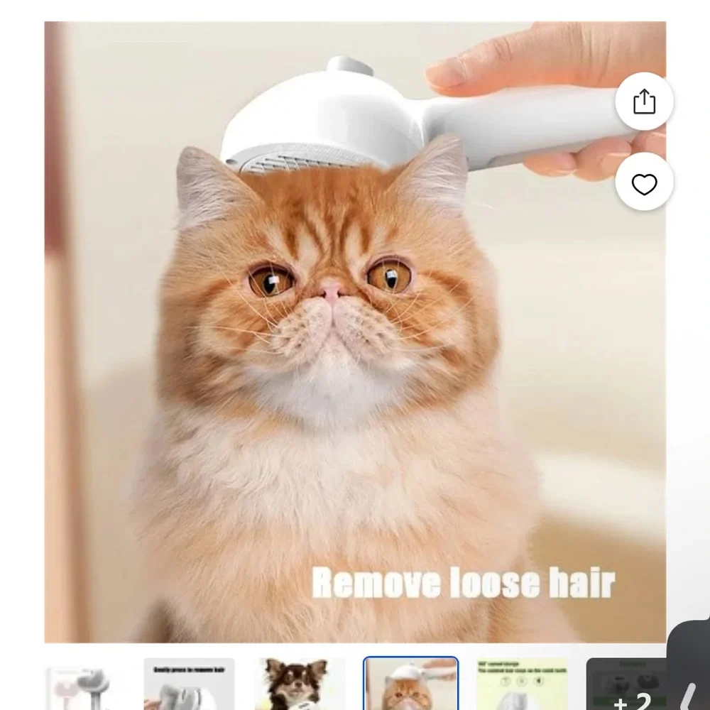 Pet Spray Hair Comb